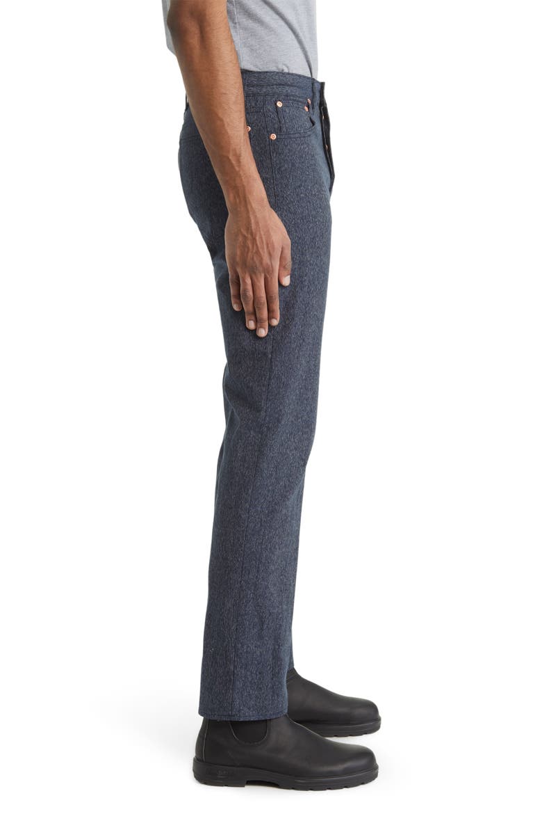 Japanese Jaspe Twill Pants, Alternate, color, INDIGO TWILL