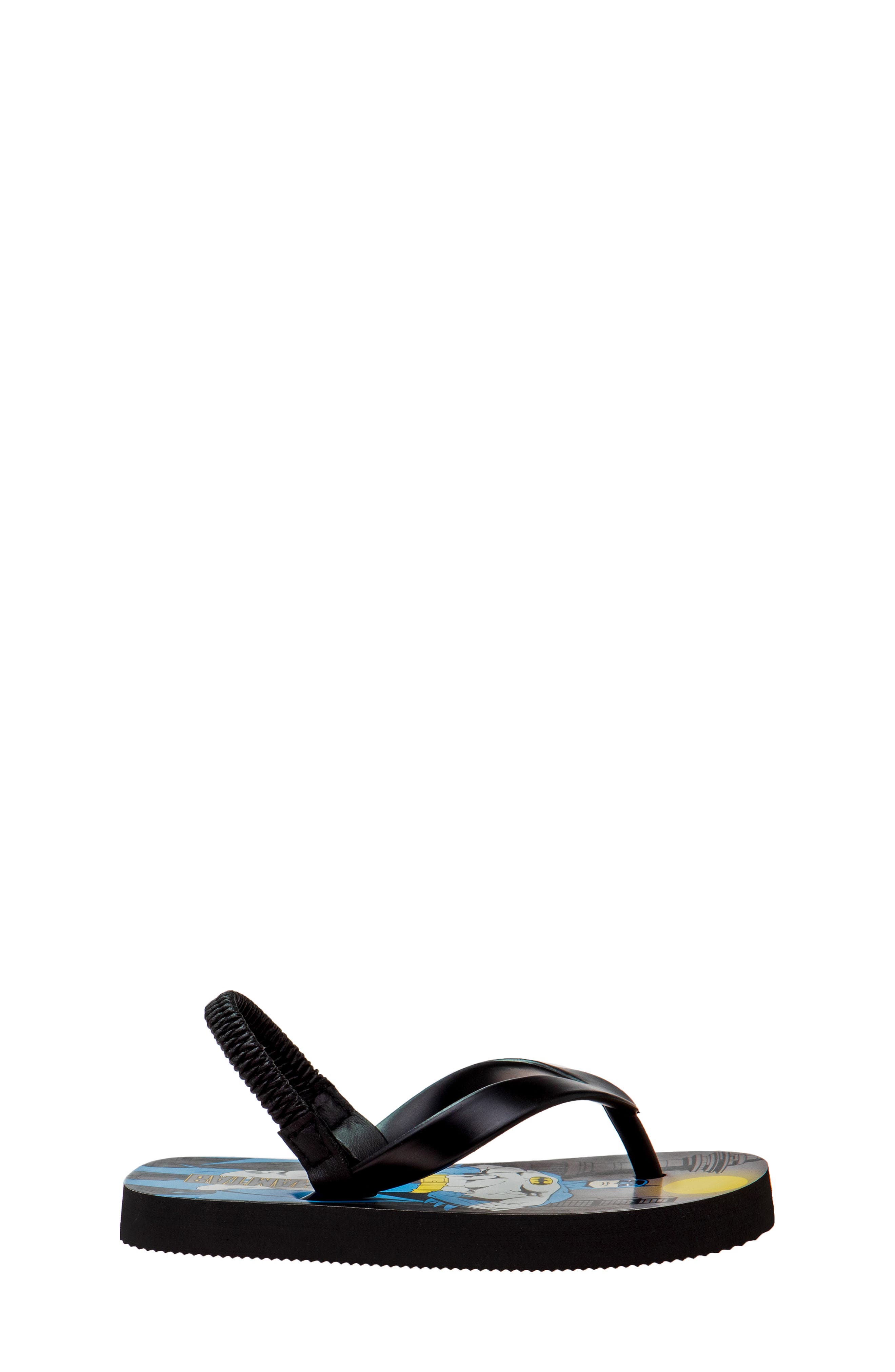 JOSMO Kids' Batman Slingback Flip Flop, Alternate, color, 