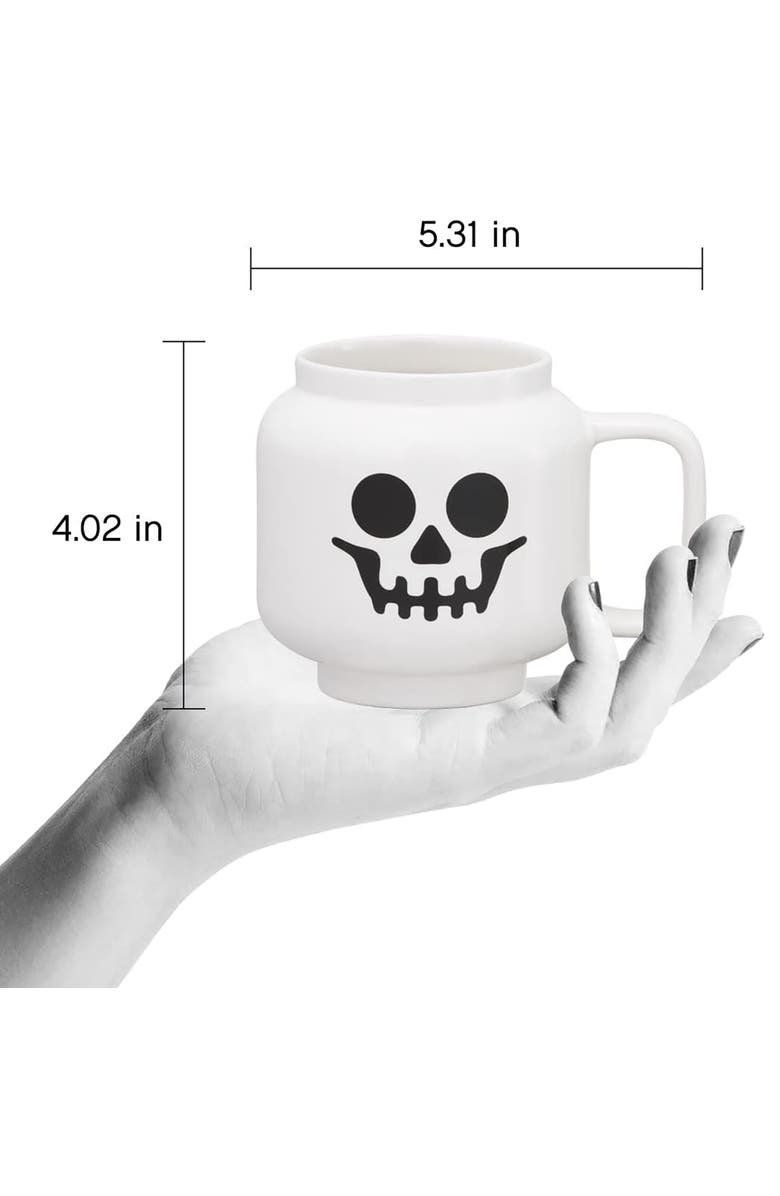 LEGO Skeloton Large Ceramic Mug, 17.9oz, Alternate, color, 