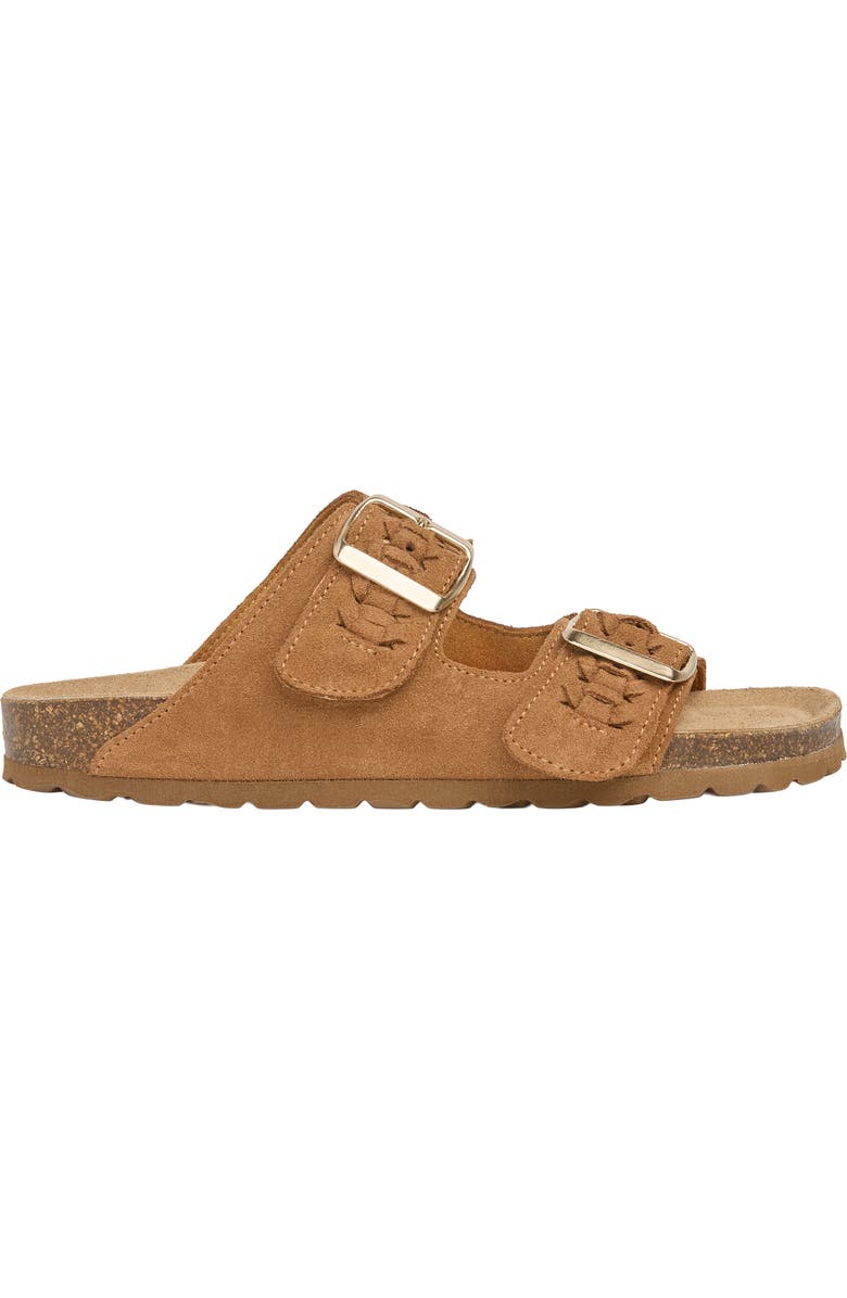 Celtic & Co. Plait Detail Slide, Main, color, Tan