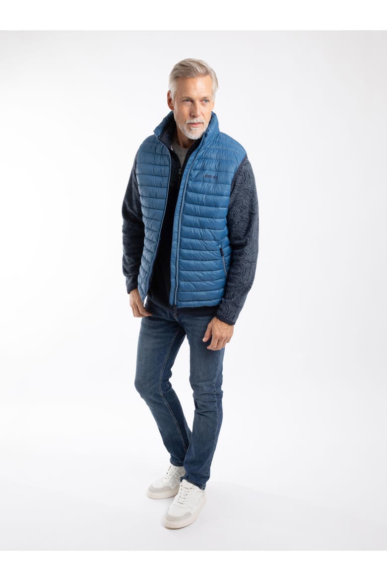 Langtree Showerproof Padded Gilet, Alternate, color, Washed Blue