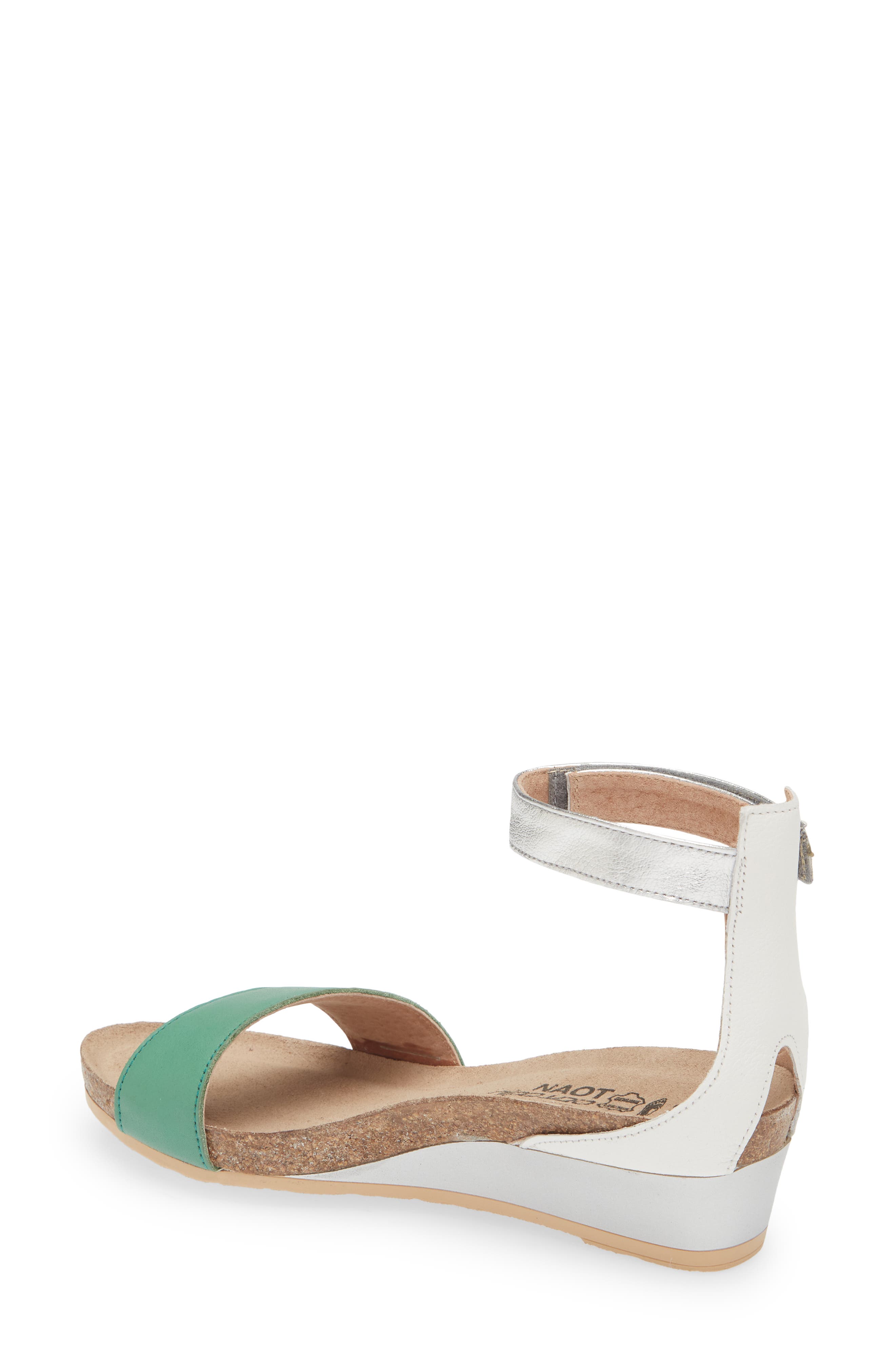 'Pixie' Sandal, Alternate, color, SOFT JADE/ SOFT WHITE/SILVER