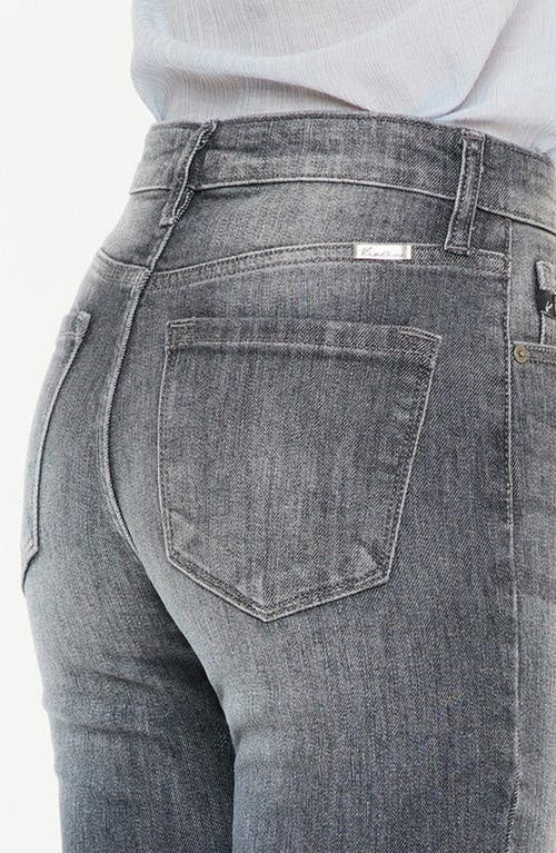 Kancan Taryn High Rise Cigarette Leg Jeans In Gray