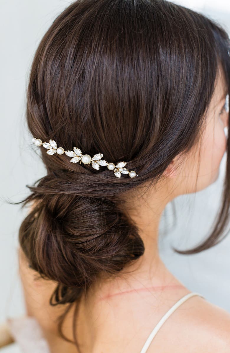 Brides & Hairpins ORENDA COMB IN SILVER, Main, color, 