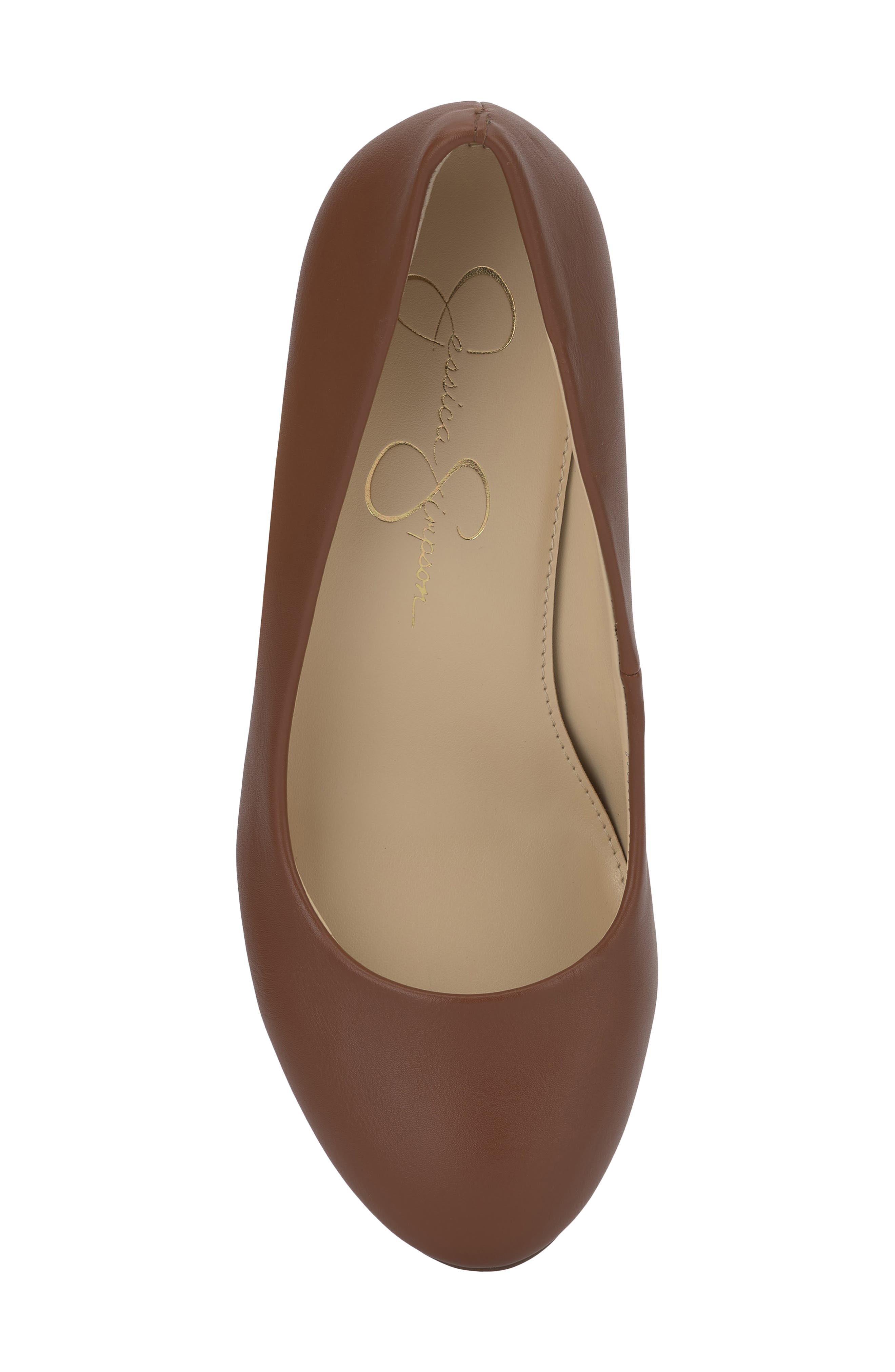 Sampson Wedge Pump, Alternate, color, ALMOND
