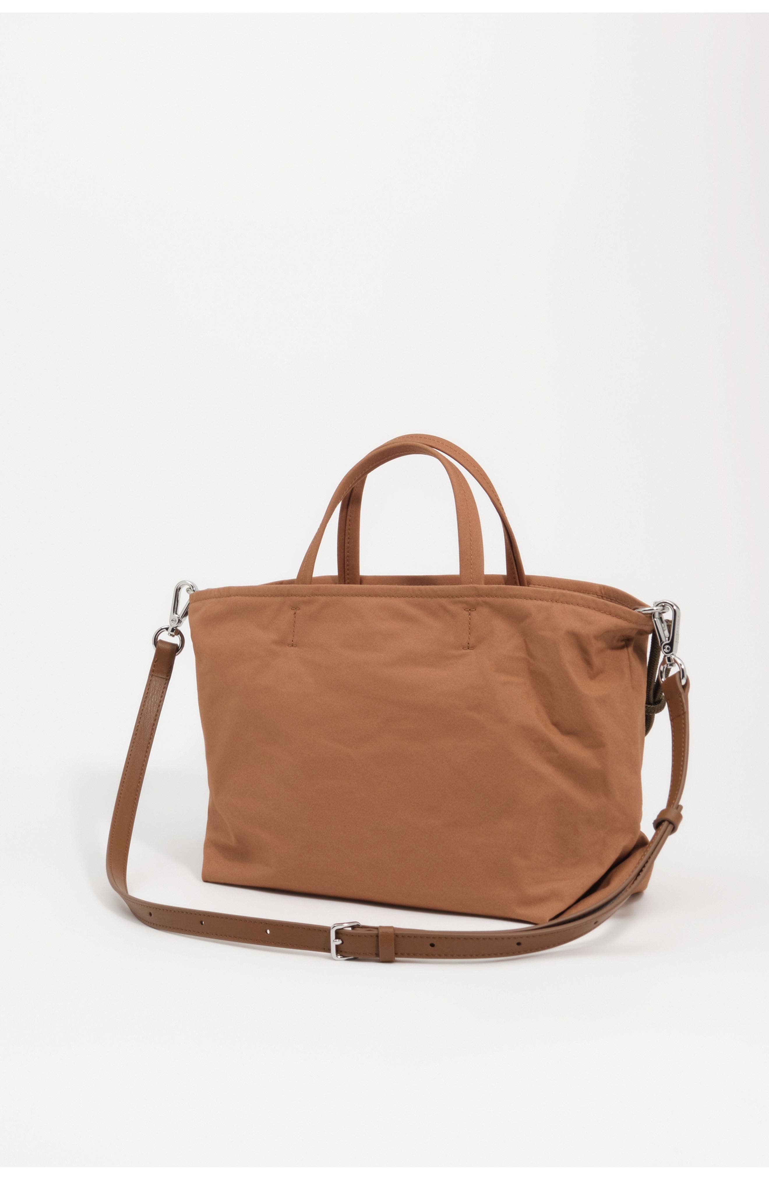 Cotton Shopper Bag, Alternate, color, LIGHT BROWN