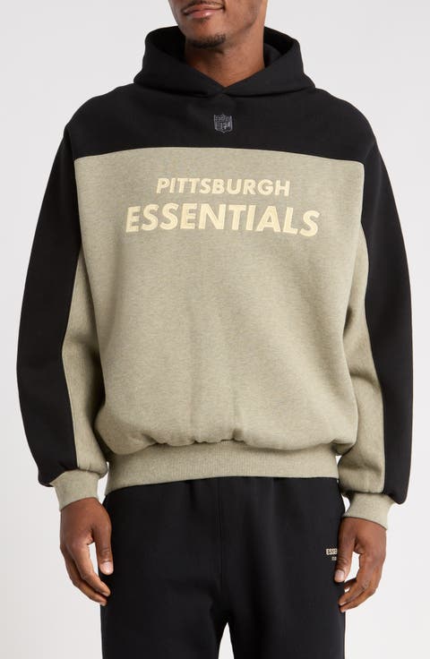 Pittsburgh Steelers 90s Relaxed Colorblock Hoodie