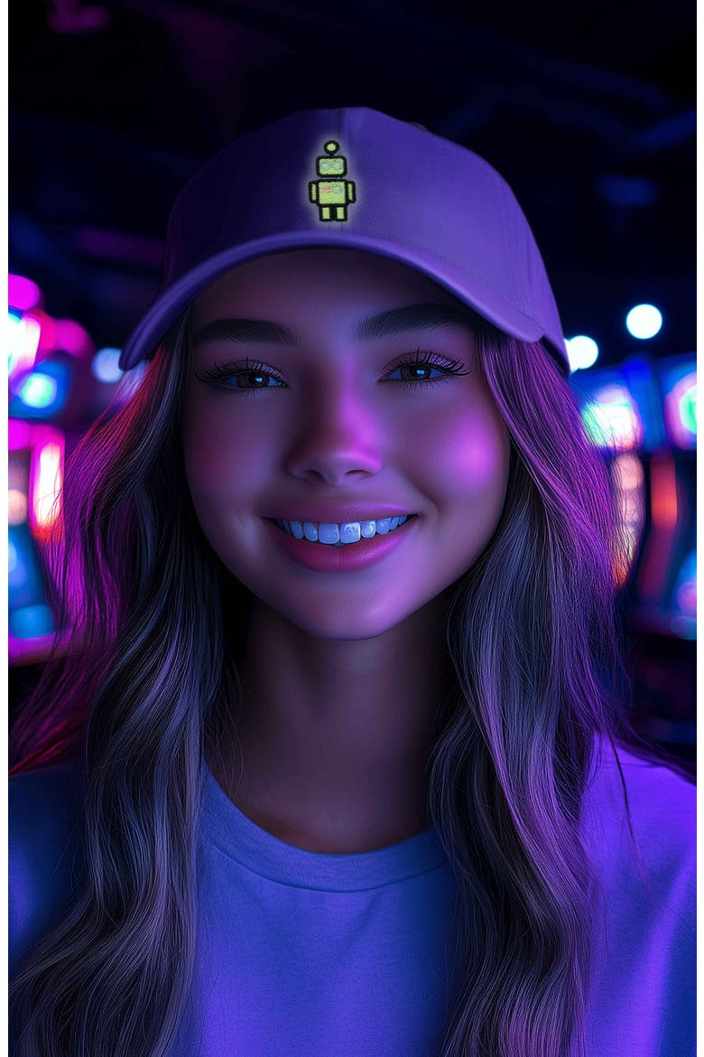 Robot Hat, Alternate, color, Purple