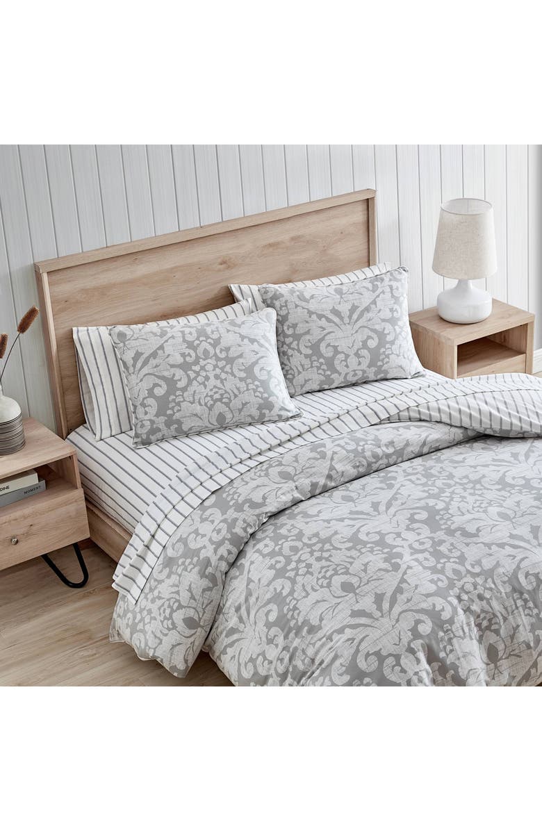 STONE COTTAGE Camden Cotton Sateen Comforter & Sham Set, Alternate, color, Lt-Pastel Grey