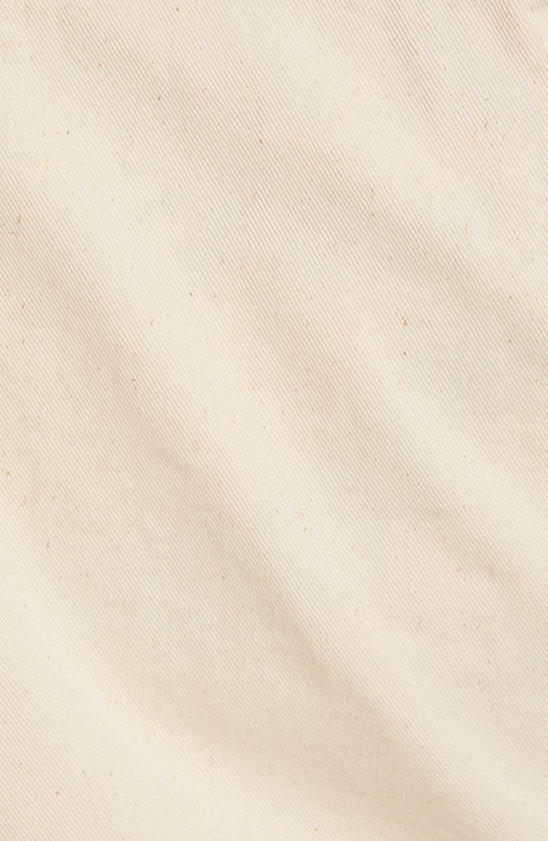 Dickies Logo Patch Crop Cotton Trucker Jacket, Alternate, color, 