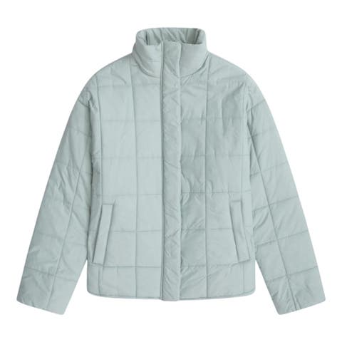 Nina Grid Quilted Padded Jacket
