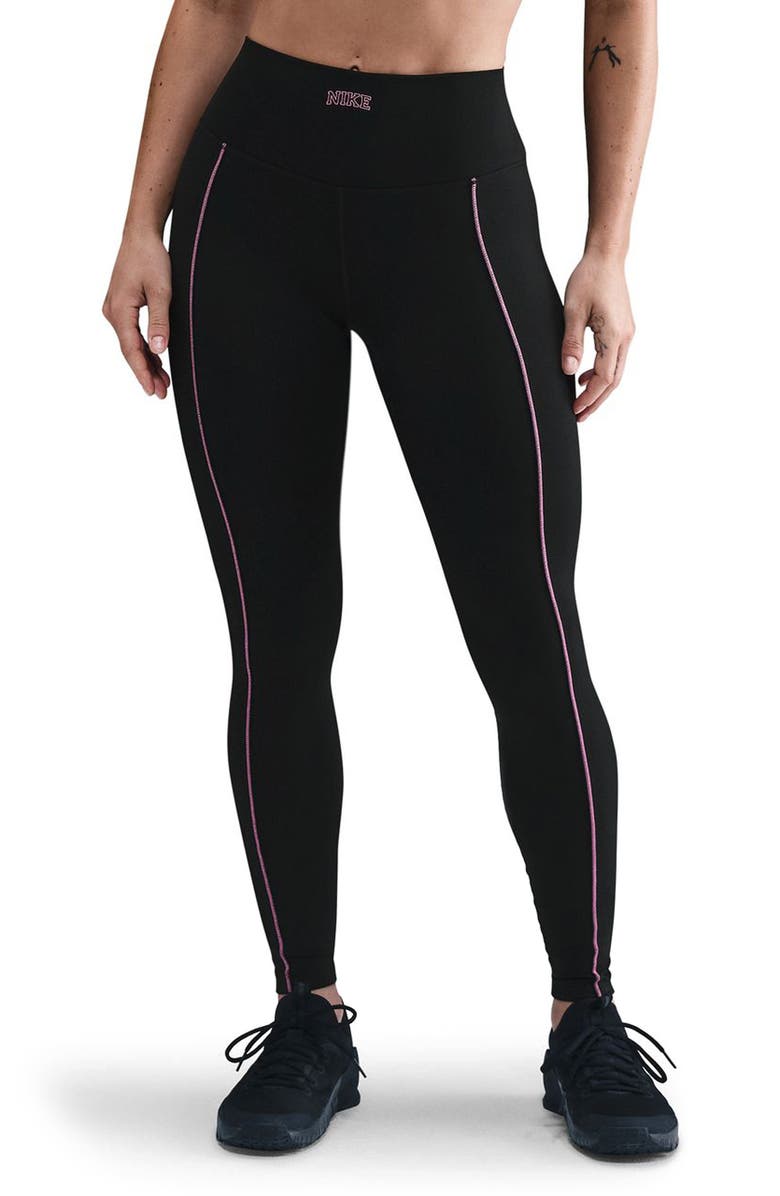 Nike Dri-FIT One High Rise Tights, Main, color,