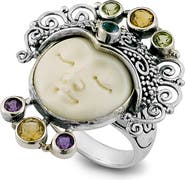 SAMUEL B. Multi Stone Goddess Ring