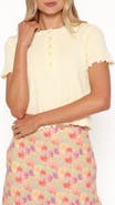 Petal & Pup Walsh Henley Knit Top
