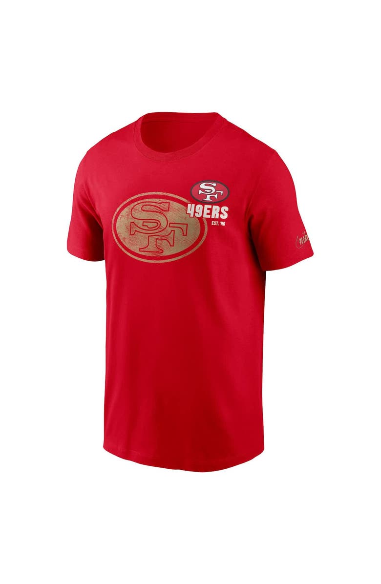Nike Men's Nike  Scarlet San Francisco 49ers Logo Essential T-Shirt, Alternate, color, 