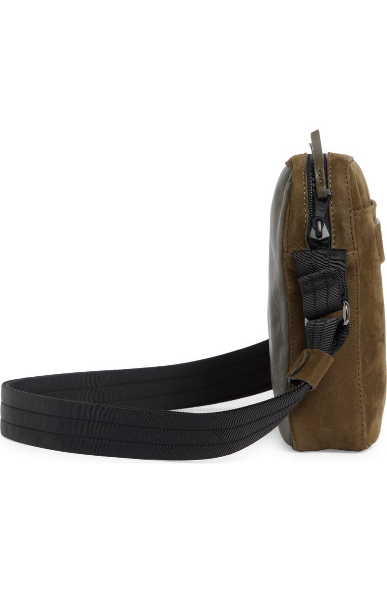 Longchamp LC3D Nubuck Crossbody Bag, Alternate, color, Khaki