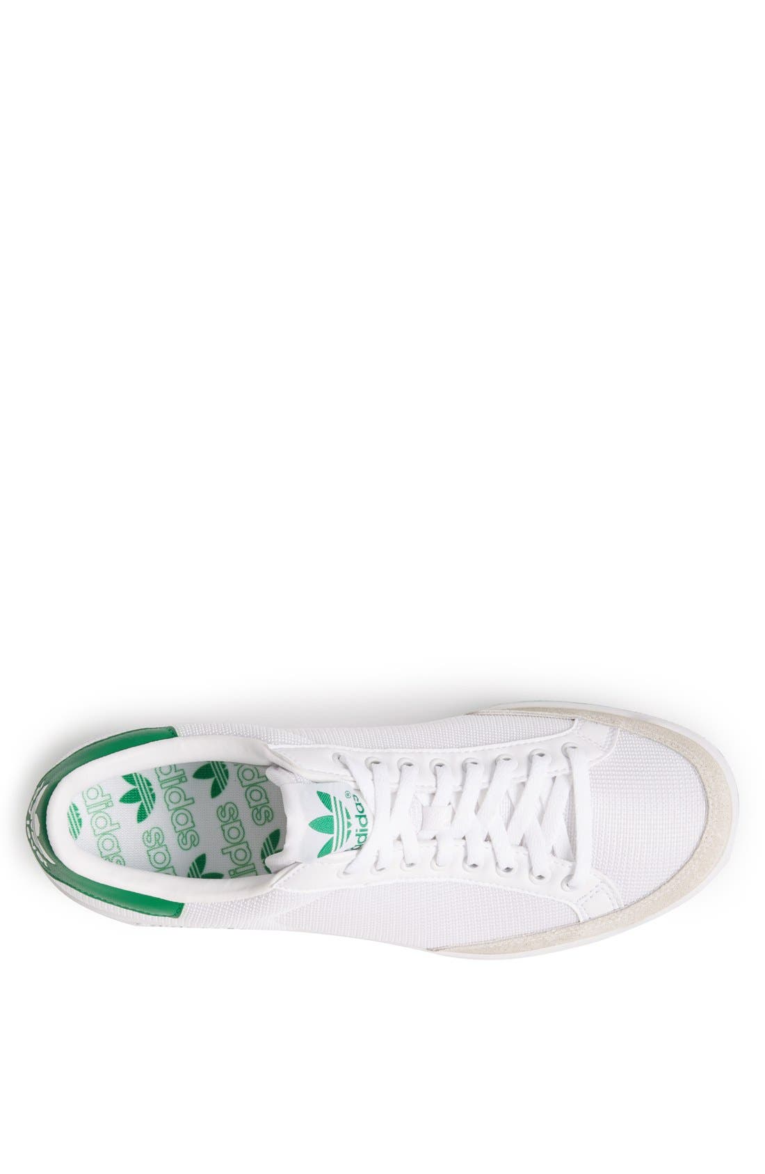 adidas Rod Laver Vintage Sneaker, Alternate, color, Runwht/Runwht/Fairwa