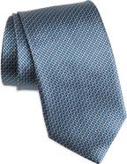 Canali Neat Silk Tie