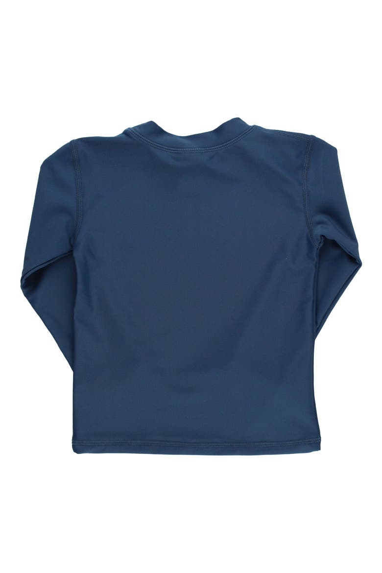 Kids' Long Sleeve Rashguard, Alternate, color, BLUE