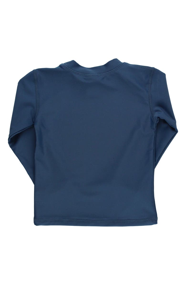 RuggedButts Kids' Long Sleeve Rashguard, Alternate, color, Blue