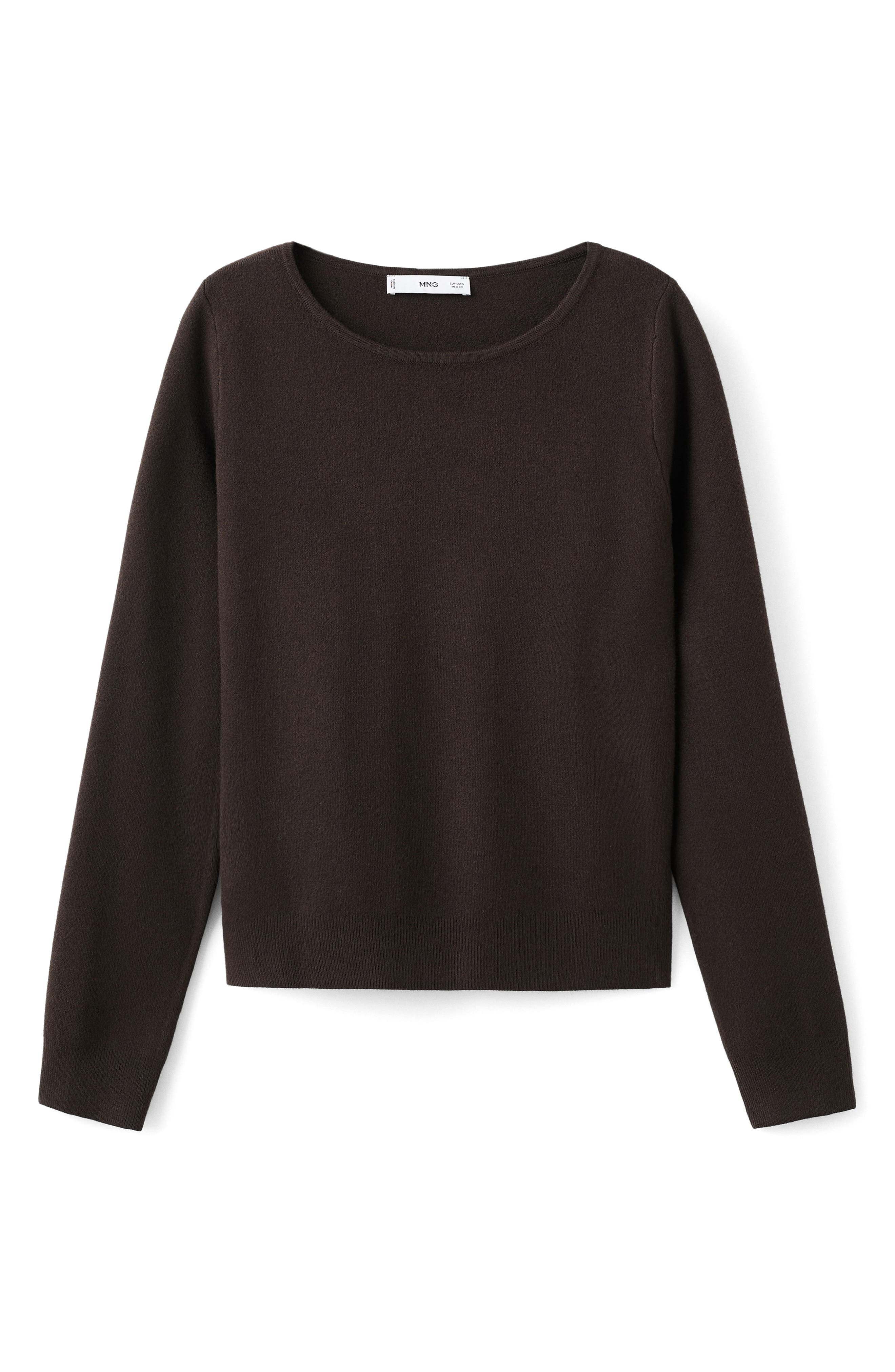 MANGO Fine Gauge Crewneck Sweater (Women) | Nordstrom