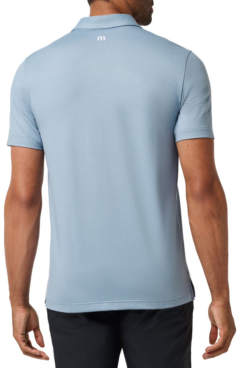 TravisMathew Featherweight Polo, Alternate, color, Ash Blue