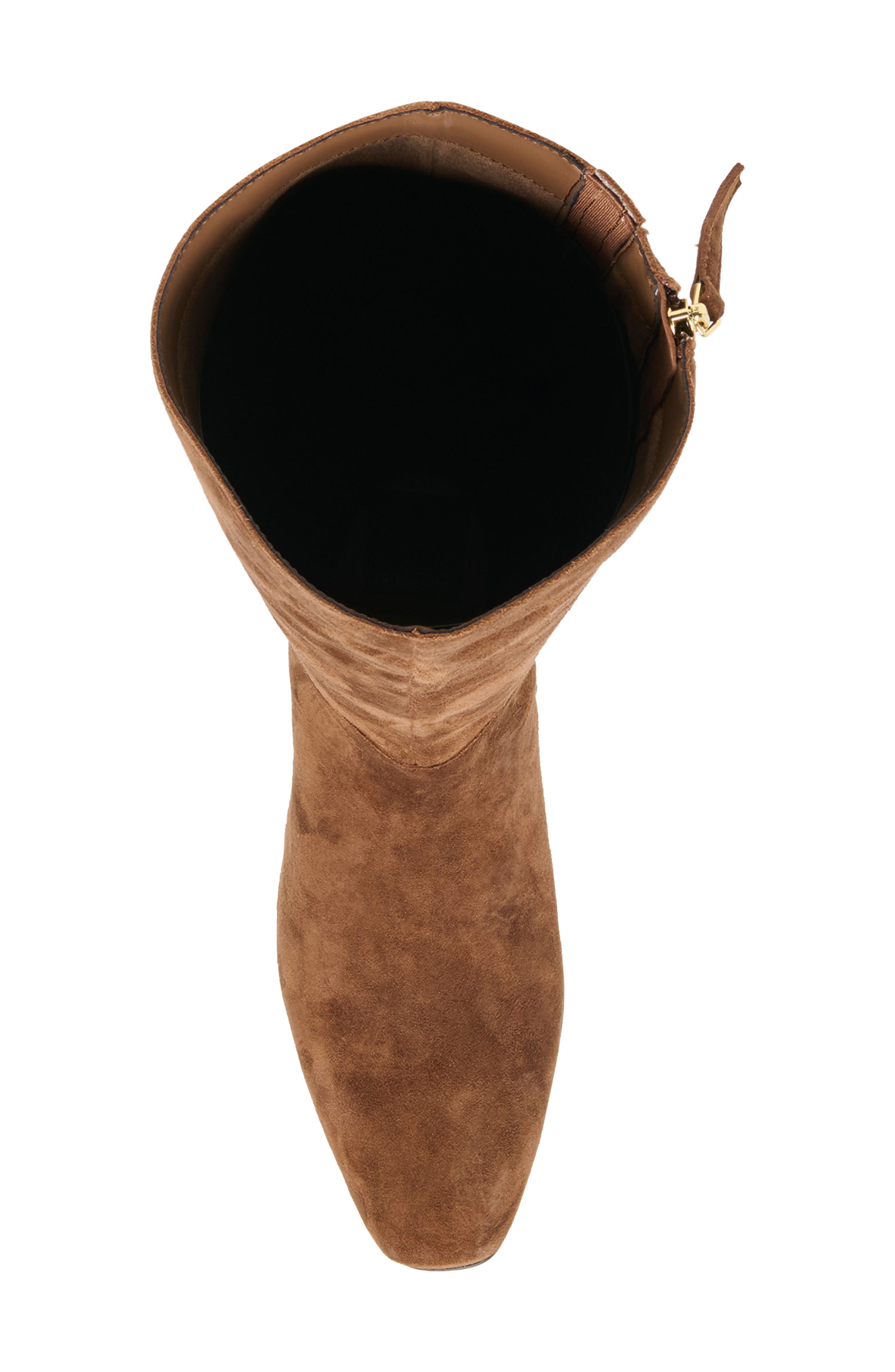 Tywin Leather Knee High Boot, Alternate, color, COCOA SUEDE