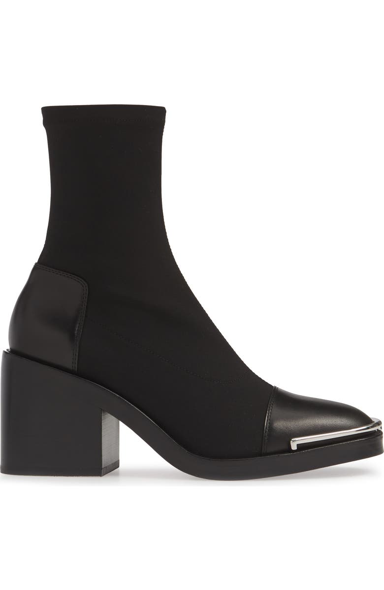 Alexander Wang Hailey Halo Sock Bootie, Alternate, color,