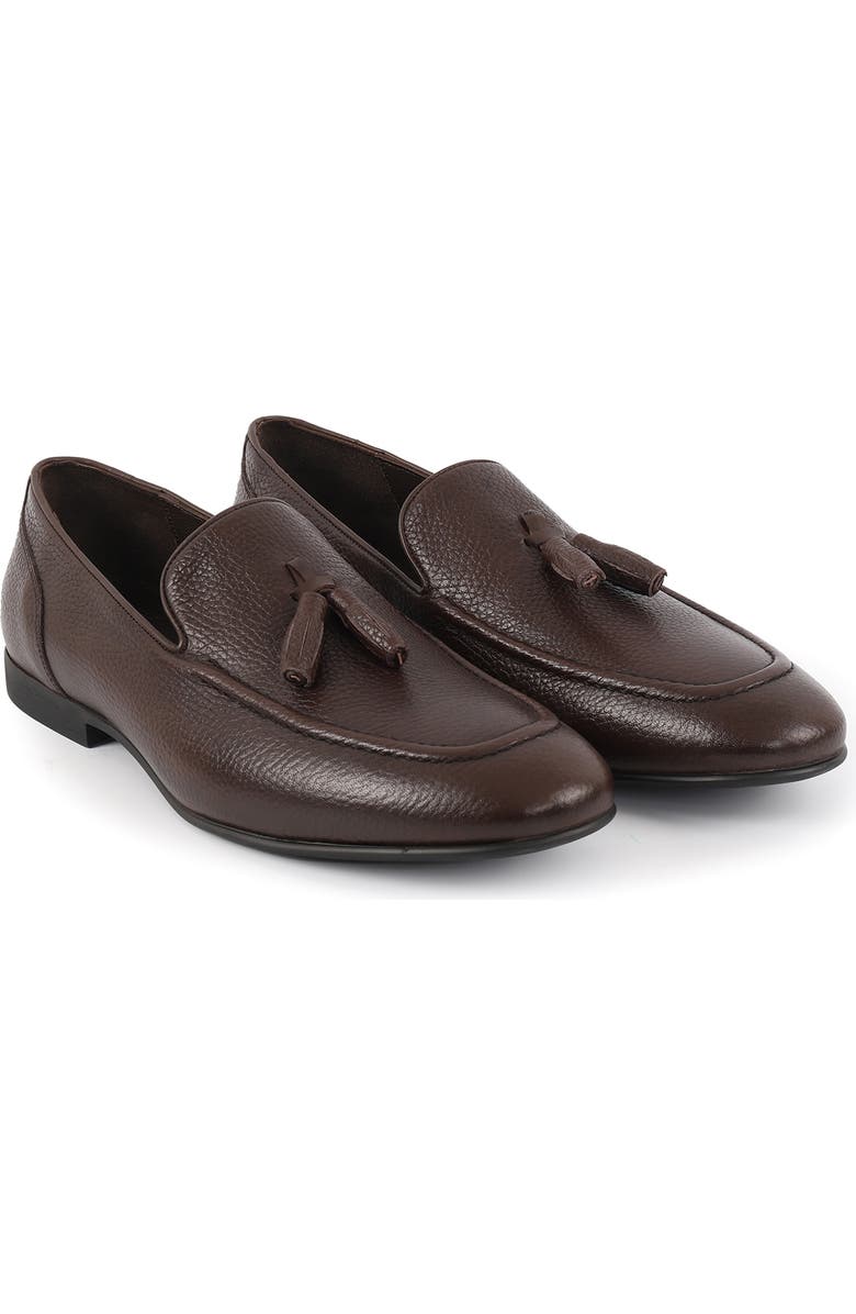 VELLAPAIS Dolonita Tassel Loafer, Alternate, color, Dark Brown
