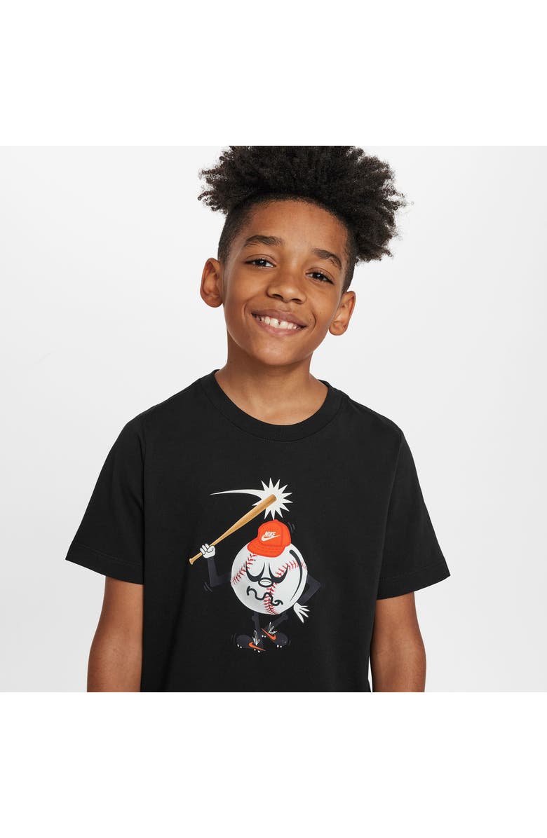 Nike Kids' Sportswear Cotton T-Shirt, Alternate, color, 