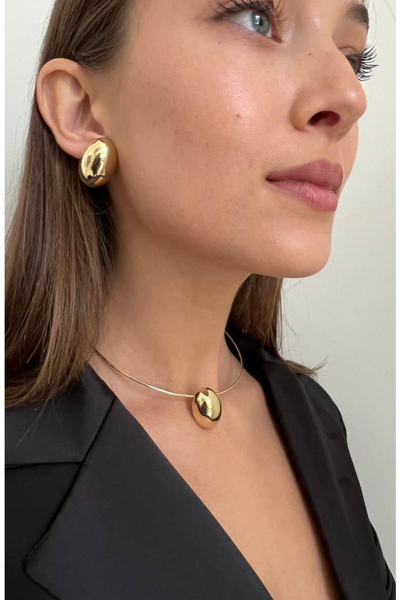 Donni Drop Earrings, Alternate, color, 14K YELLOW GOLD PLATED SILVER