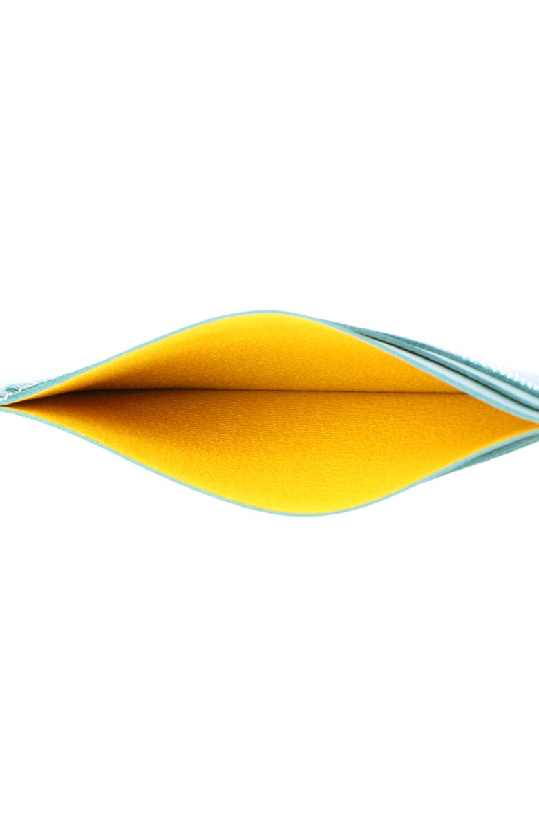 Pre-Owned Goyard Saint Sulpice Card Holder Coated Canvas, Alternate, color, Green