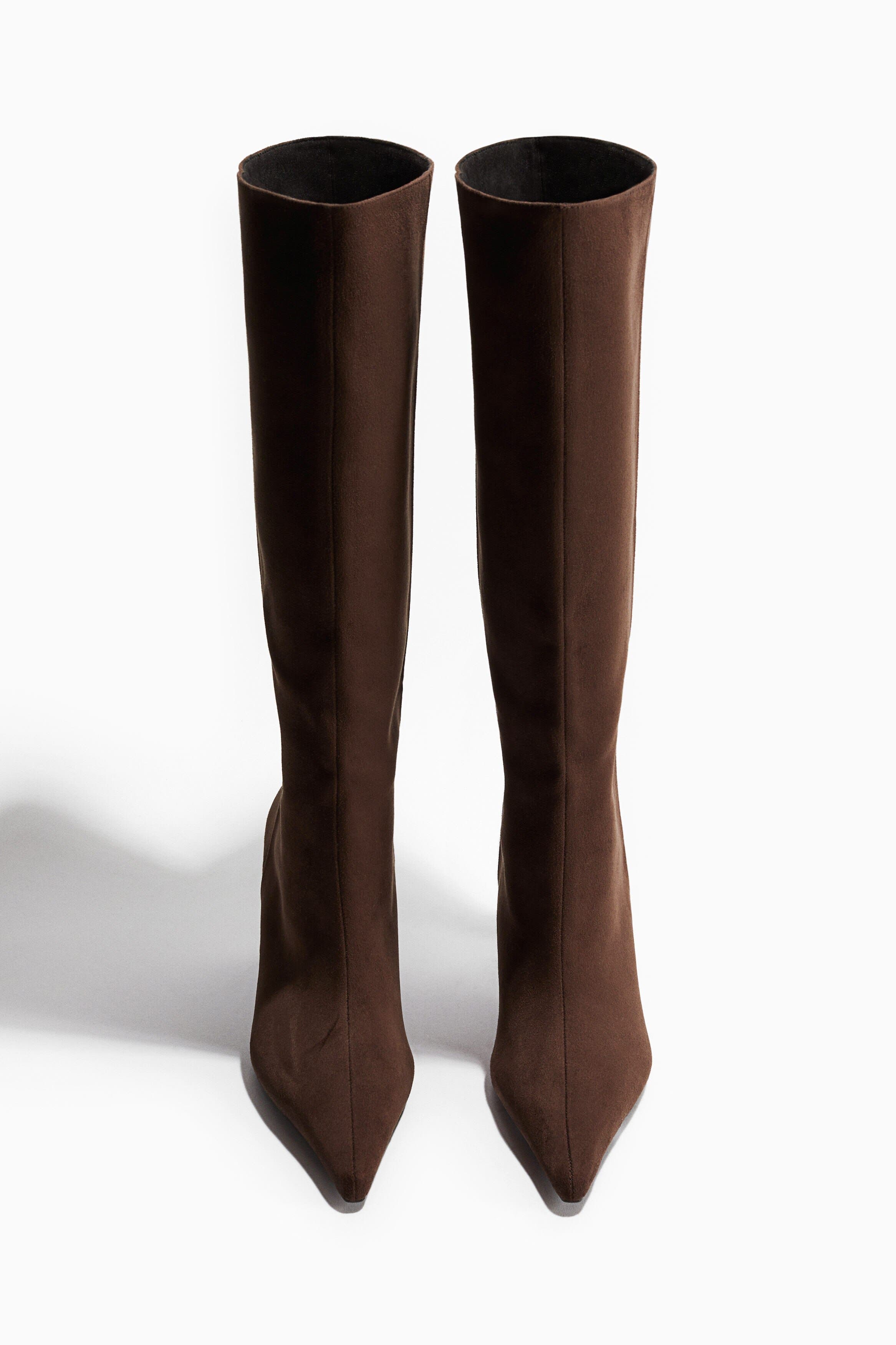 Knee-high Boots, Alternate, color, Darker brown