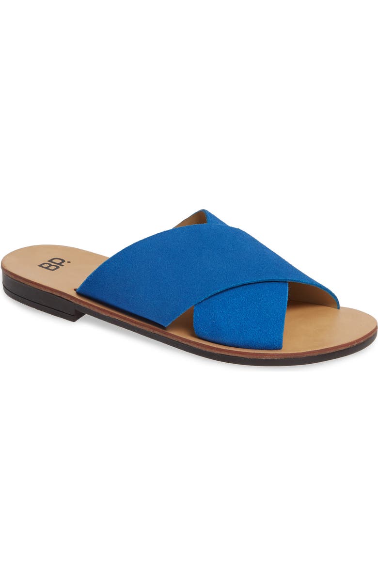 BP. Twist Cross Strap Sandal, Main, color,