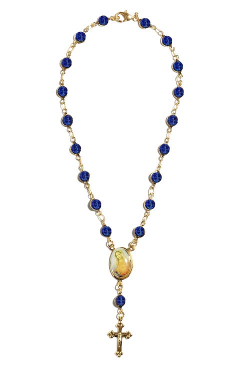 18k Gold Plated Rosary Anklet