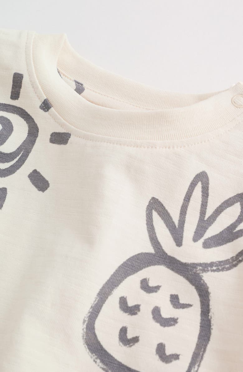 NEXT 6-Pack Assorted Long Sleeve T-Shirts & Pants Set, Alternate, color, Black