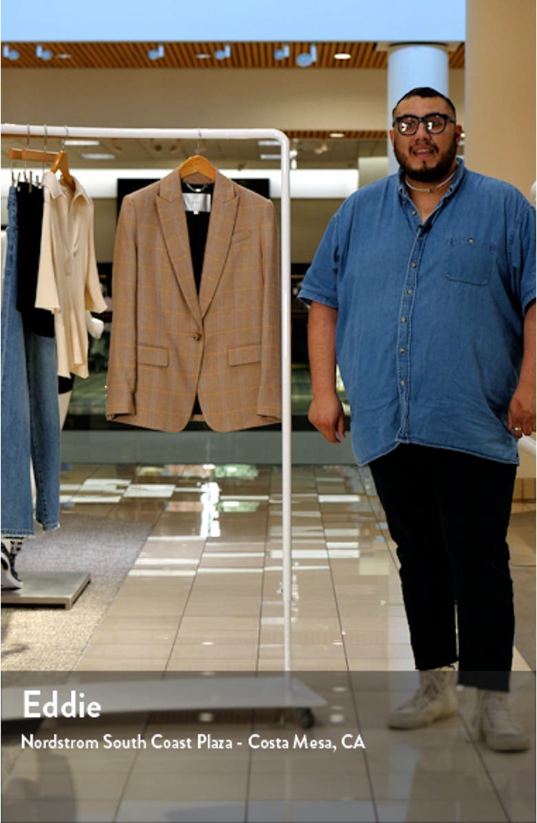 Donovan Linen Blend Blazer, sales video thumbnail