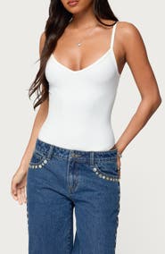EDIKTED Teaghan Camisole Bodysuit