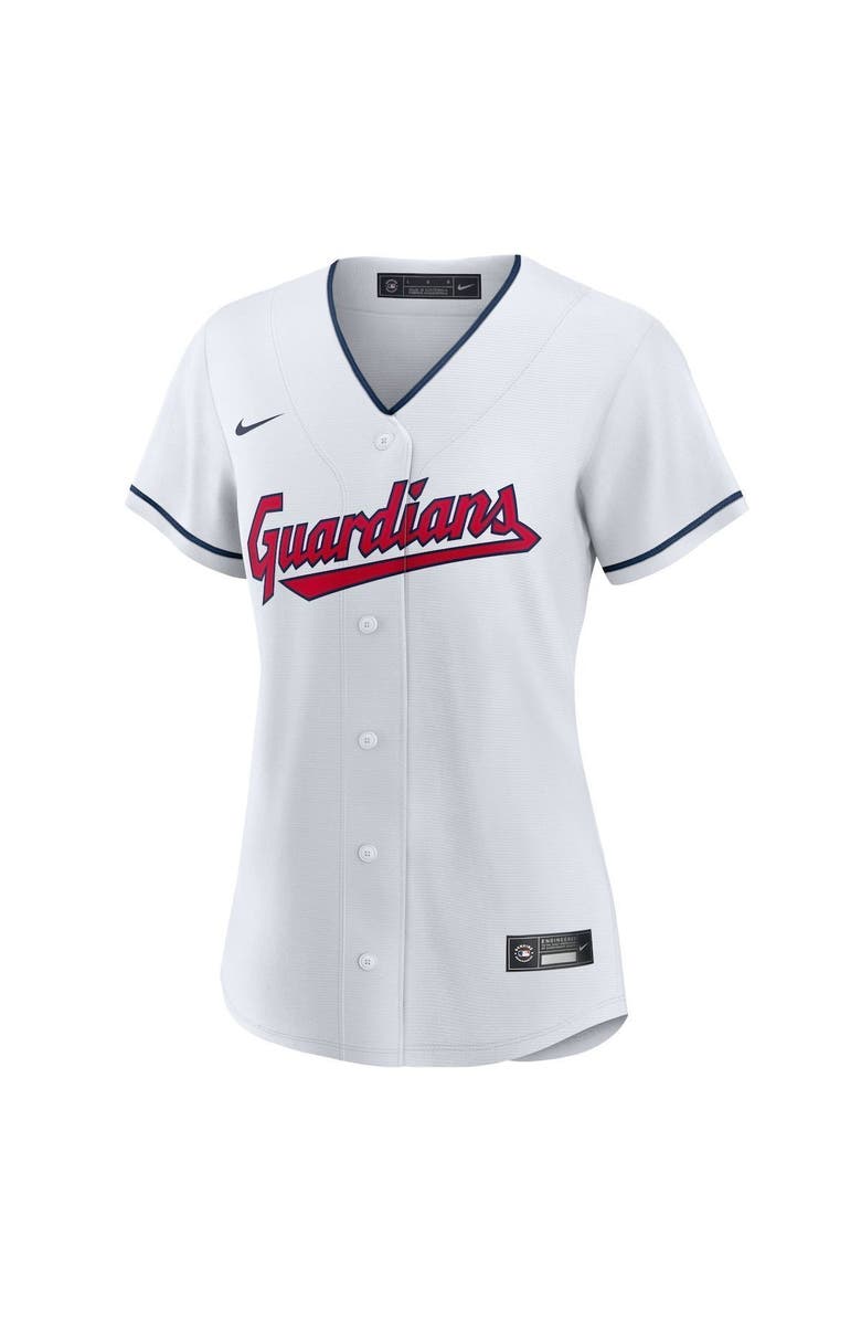 Nike Women's Nike Jose Ramirez White Cleveland Guardians Home Replica Player Jersey, Alternate, color, 