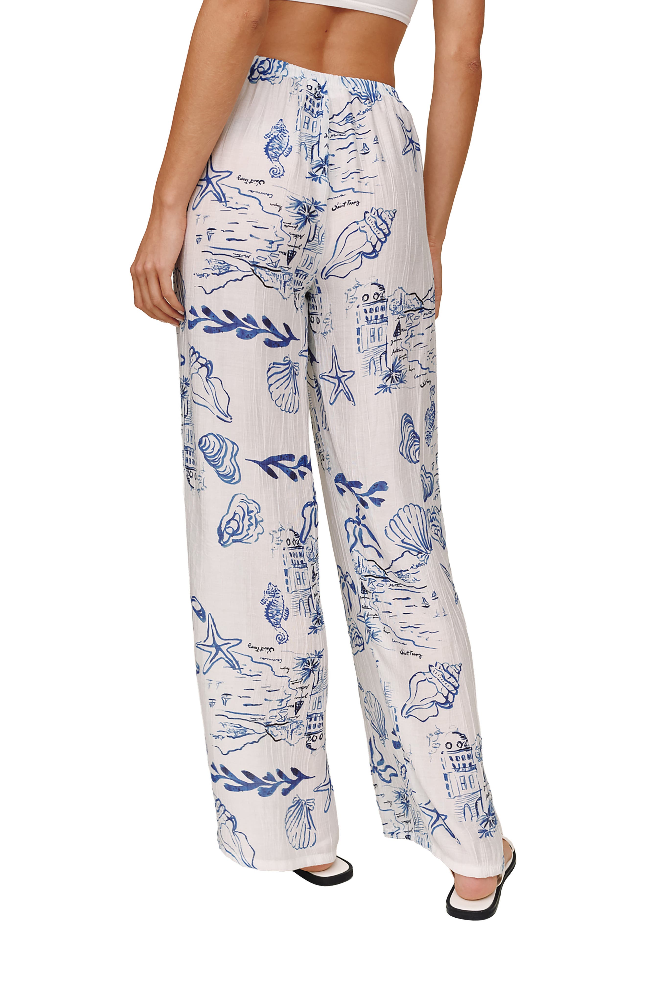 Wide Leg Beach Pants - image 2