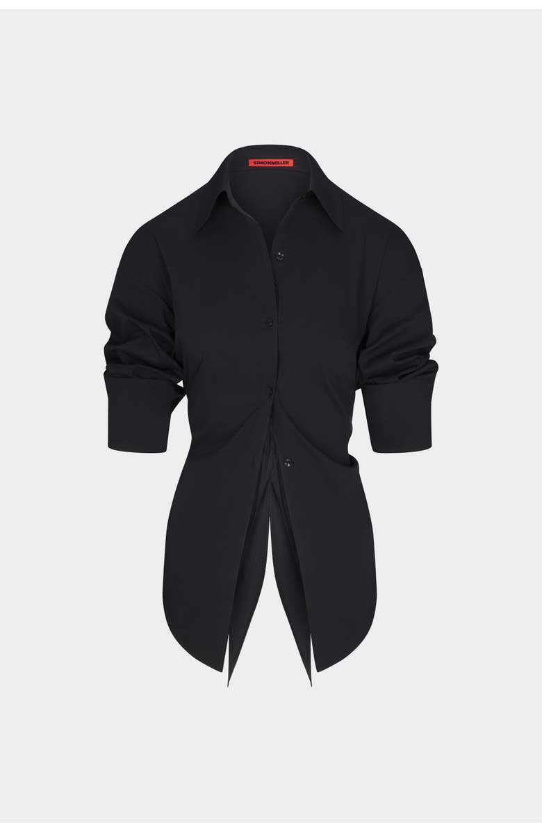 SIMONMILLER Loch Poplin Button Up, Main, color,