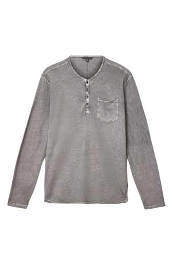 Baylor Organic Cotton Long Sleeve Henley