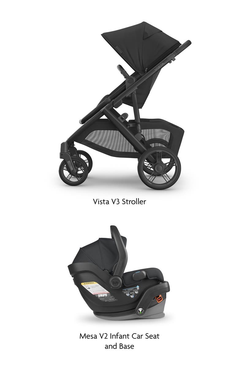 UPPAbaby Vista V3 Stroller & Mesa V2 Infant Car Seat Travel System, Alternate, color, Medium Grey