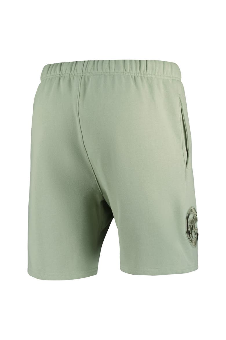 Men's Pro Standard Green Chicago Cubs Neutral Fleece Shorts, Alternate, color, Green