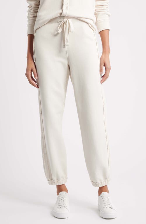 Frank & Eileen Sophie Cotton Joggers In White