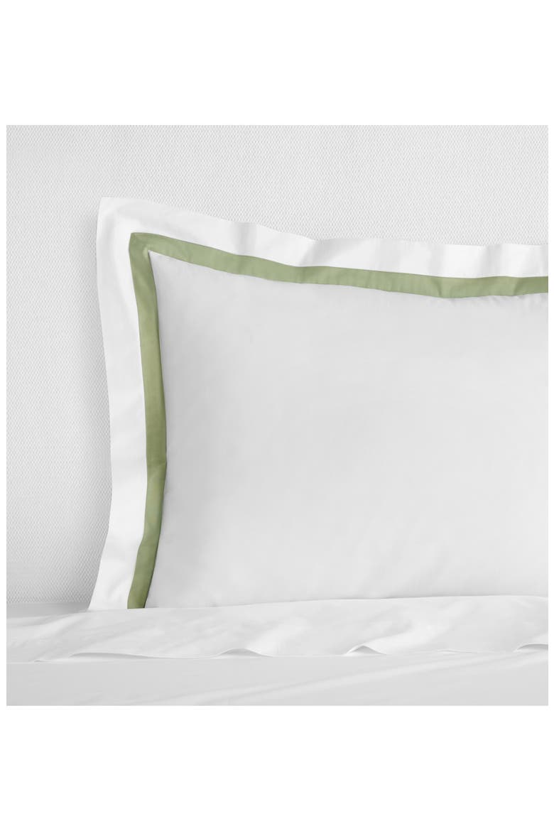 Estate King Sham, Alternate, color, WHITE/ WILLOW