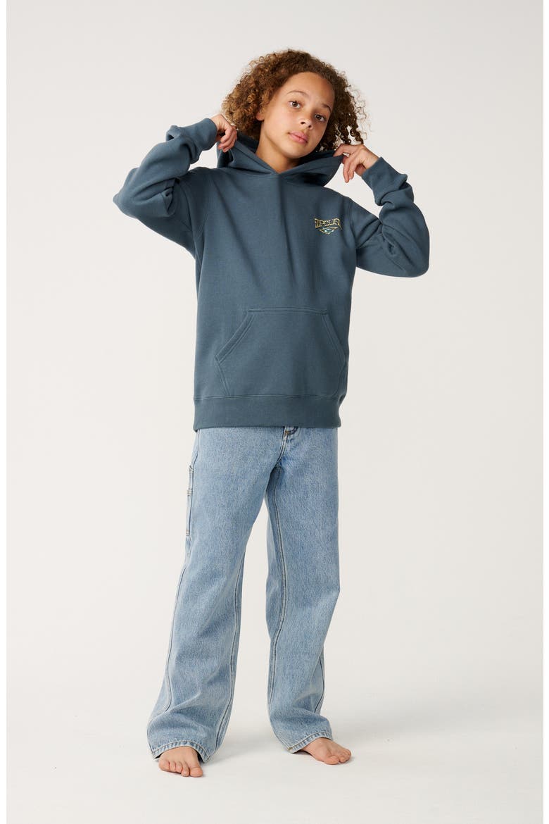 Kids' Air Shred Hoodie, Alternate, color, PINE NIGHT