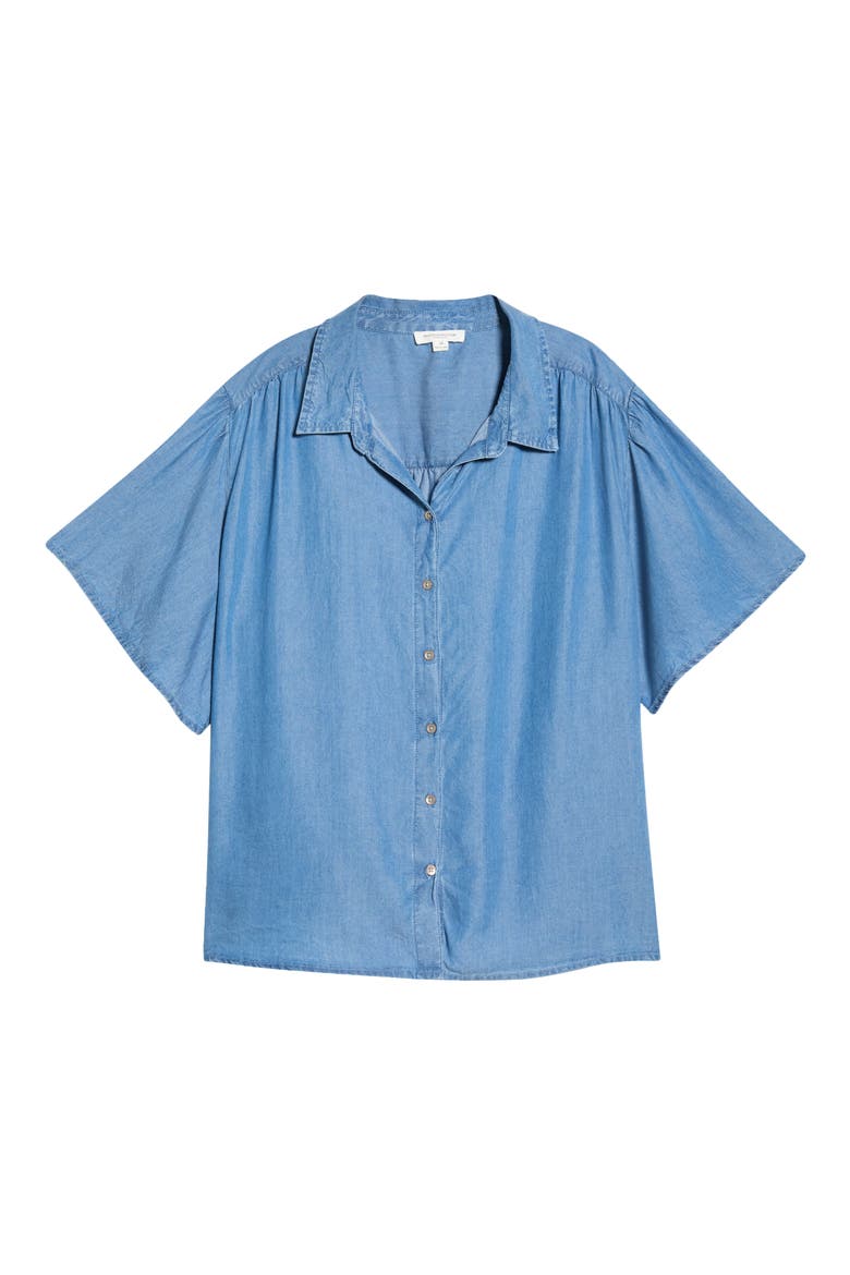Greyson Short Sleeve Shirt, Alternate, color, MEDIUM WASH