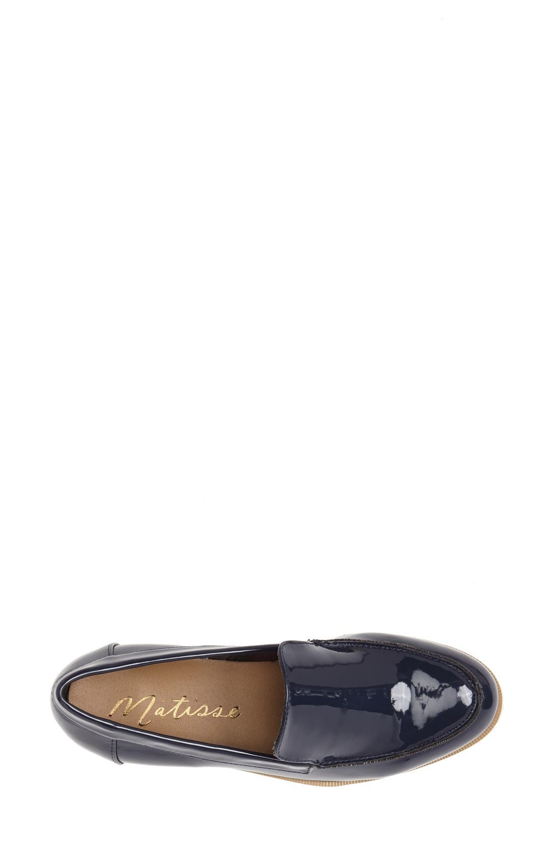 'Messer' Loafer, Alternate, color, NAVY