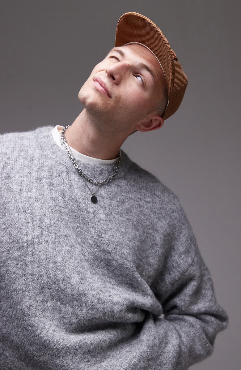 Topman Relaxed Fit Sweater, Alternate, color, 